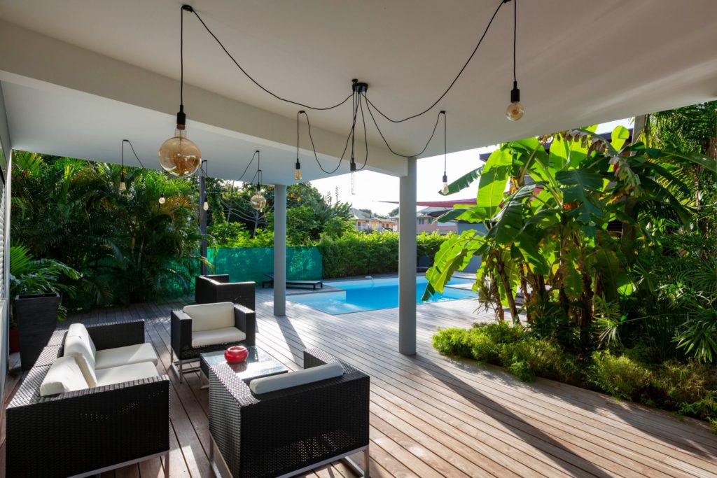 Piscina Alquiler Vacaciones Alojamiento Amueblado Appart Hotel Guayana Francesa